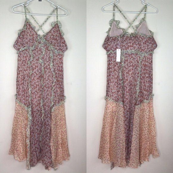 Rebecca Taylor Dresses & Skirts - Rebecca Taylor Dress Lucia Fleur Floral Midi Boho